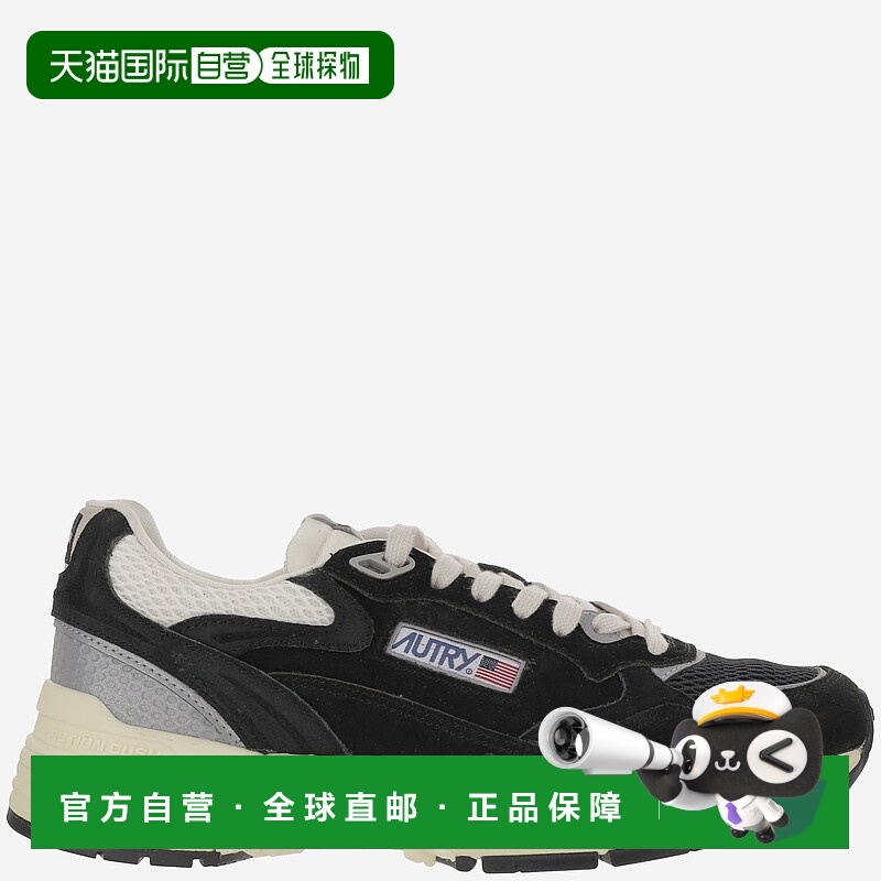 1h可退 AUTRY 男士运动鞋 HYLMUM07BLACKSILV AW2025 黑色