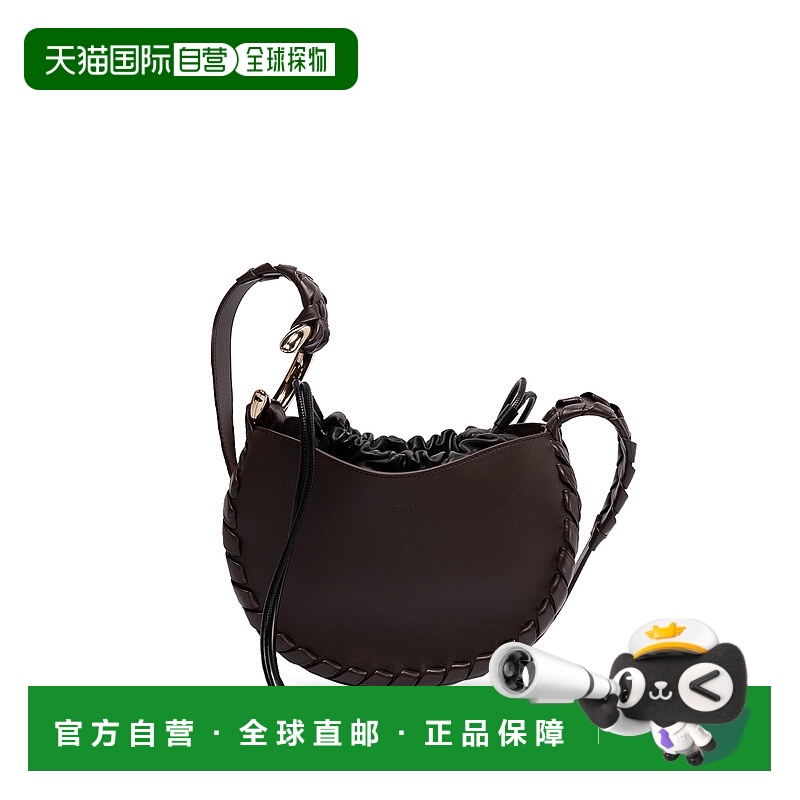 1h可退 CHLOÉ 女士单肩包 CHC22AS571H95297 AW2022 棕色 Mate sh