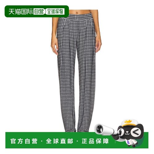 潮奢 NORMA KAMALI 诺玛 卡玛丽 女士 低腰褶裥裤子 KK3247PLC32