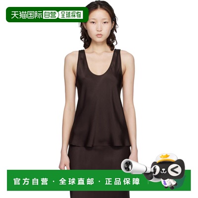 ANINE BING 女士 棕色 Lea 背心 A070839BWN43DarkBrown