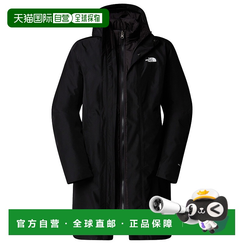 1h可退 THE NORTH FACE 女士户外风衣 1045922TNFBLACK CO北面