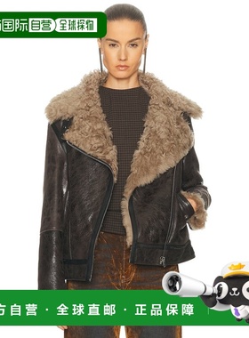 1h可退 潮奢 Acne Studios 艾克妮 女士 Luxy 毛羊皮夹克 A70186