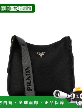 PRADA 女士手提包 1BC073V7NO2DKVF0632 SS2025 黑色斜挎包单肩包