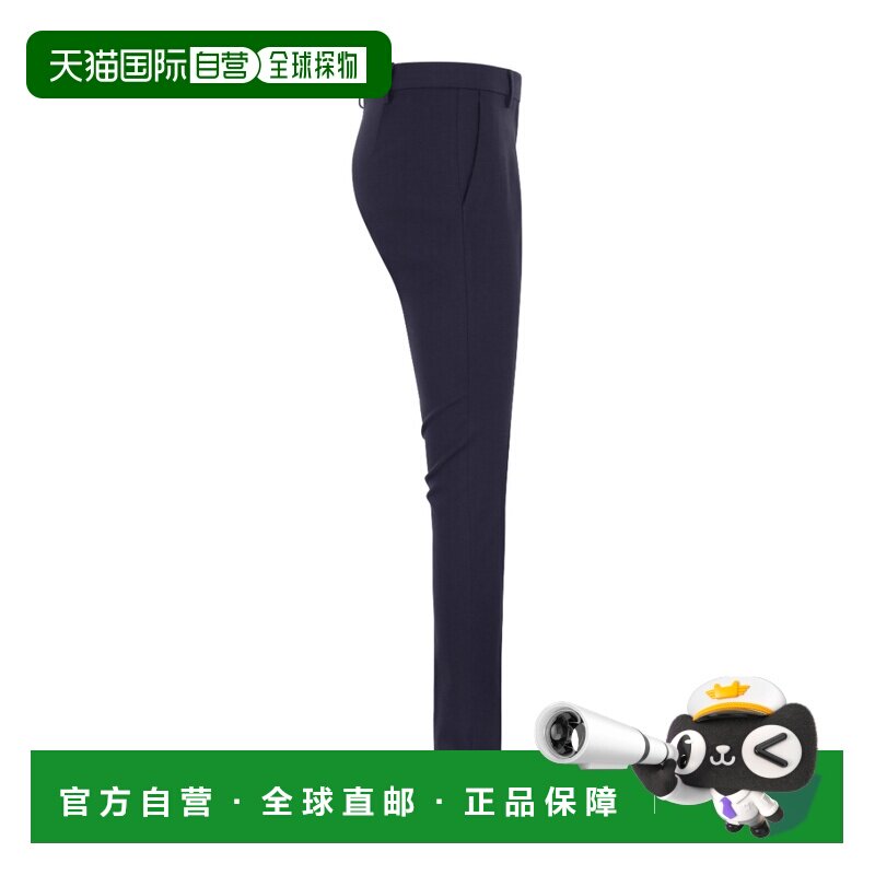 1h可退 ETRO 女士休闲裤 1223014950200 AW2025 黑色 徽标休闲裤 - 天猫国际探物中国香港出品