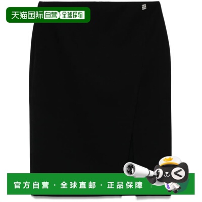 GIVENCHY 女士半身裙 BW40V615CT001 AW2024 黑色 Skirt With Ope