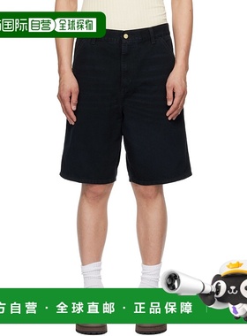 1h可退 潮奢 CARHARTT WIP 男士 黑色 Single Knee 短裤 I034797