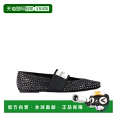 GIVENCHY 黑色 SS2026 女士芭蕾乐福鞋 BE5010E2GU001