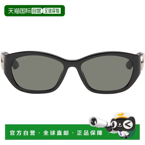 Gucci 古驰 女士 黑色 Hailey Round 太阳镜 GG1826SK001
