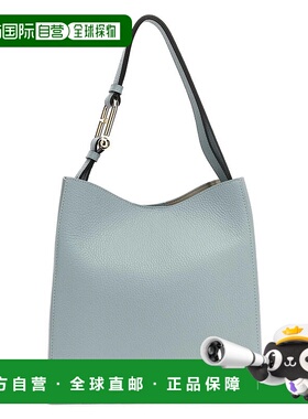 FURLA 女士单肩包 WB01338HSF00055000 SS2025蓝色 托特包手提包