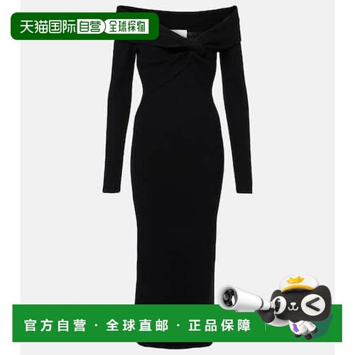 1h可退 潮奢 ROLAND MOURET 罗兰 穆雷 女士 羊毛羊绒混纺中长连