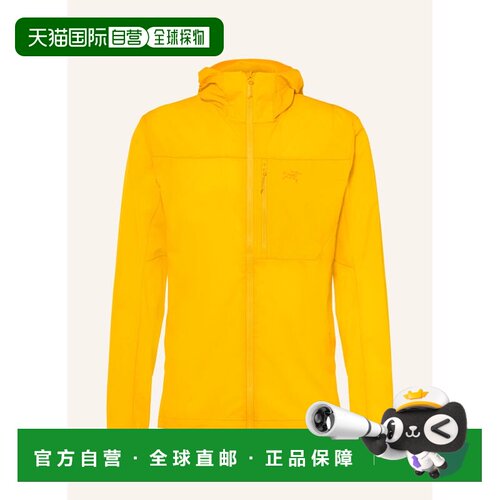 Arc'teryx 男士户外风衣 100294514919001 CO 黄色 SQUAMISH HOOD