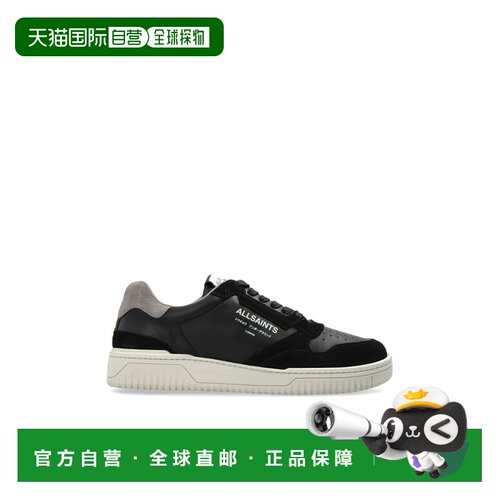 ALL SAINTS 男士运动鞋 REGANM037FEBLACKGREY SS2026男鞋休闲鞋