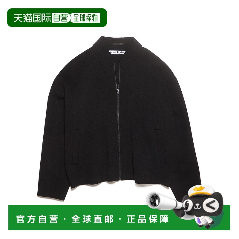 1h可退 acne studios 男士 夹克衫羊毛拉链休闲