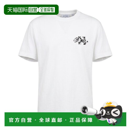 1h可退 OFF-WHITE 男士T恤 44MAA120F26J00J100 AW2026
