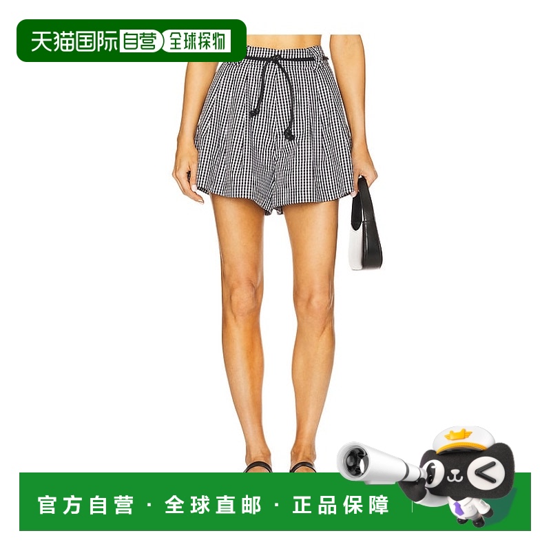 1h可退 潮奢 SEA 海洋 女士 Neci 方格棉布短裤 PF25024