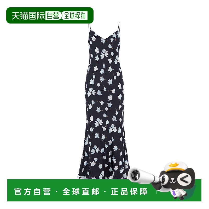 1h可退 潮奢 Self-Portrait 女士 印花粘胶纤维连衣裙 AW25066MAN