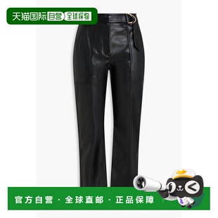 1h可退 潮奢 Simkhai 女士 束带直筒裤 1234002VBLACK裤子