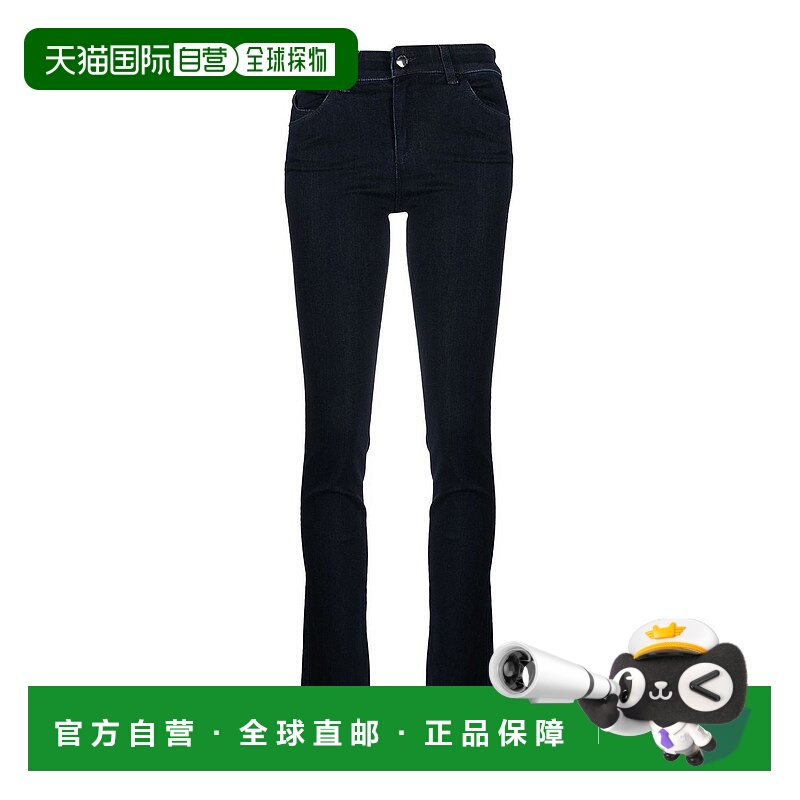 1h可退 EMPORIO ARMANI 女士牛仔裤 8N2J182DL2Z0941 CO 黑色