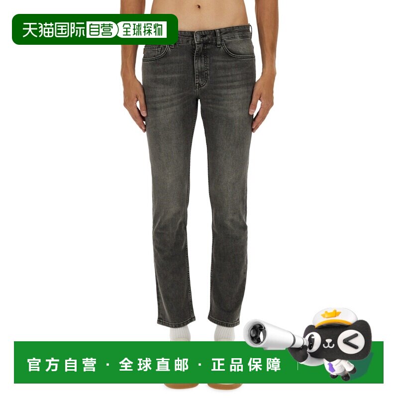1h可退 BOSS 男士休闲裤 5054463510245462019 AW2025 灰色牛仔裤