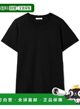 THE ROW 女士T恤 8652K643BLK SS2025 黑色 短袖T恤