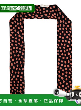 CHLOÉ 女士围巾 CH26STB08SJC940 SS2026 黑色 Silk scarf
