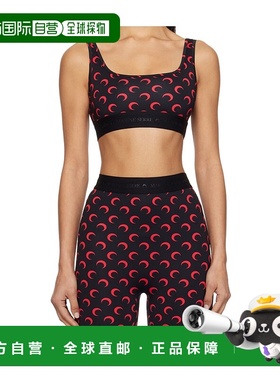 1h可退 MARINE SERRE 女士运动套装 WUW055ABK97BLACKRED SS2025