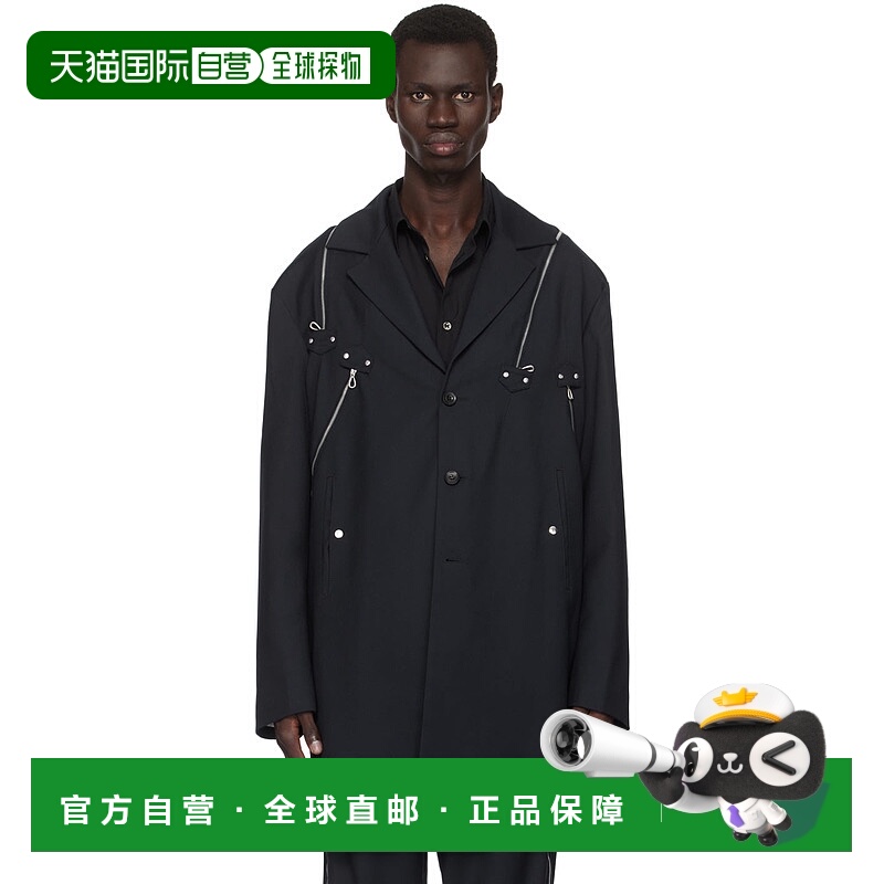 1h可退 潮奢 kiko kostadinov 男士 海军蓝 Knox Multi Zip 西装