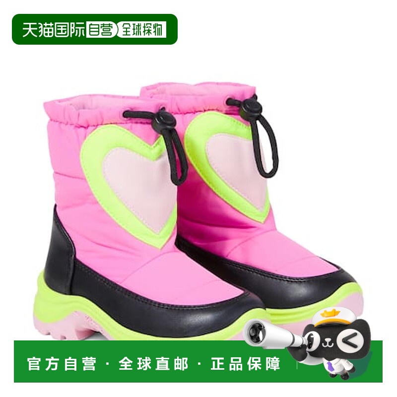 潮奢 Stella Mccartney 斯特拉 麦卡特尼 女童 色块雪地靴童鞋