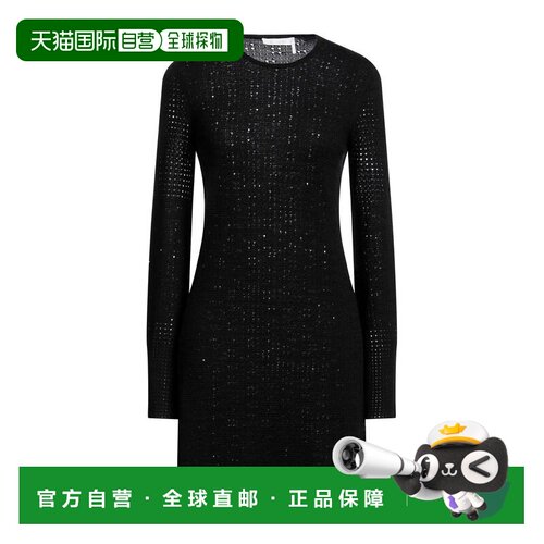 Chloe 蔻依 女士 短款连衣裙 BLACK 黑色时尚舒适包臀裙