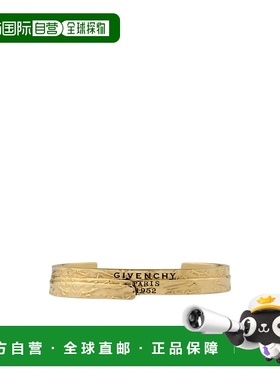 GIVENCHY 女士手链手镯 BF20JUF003966 SS2026 金色 TAPE CUFF BR