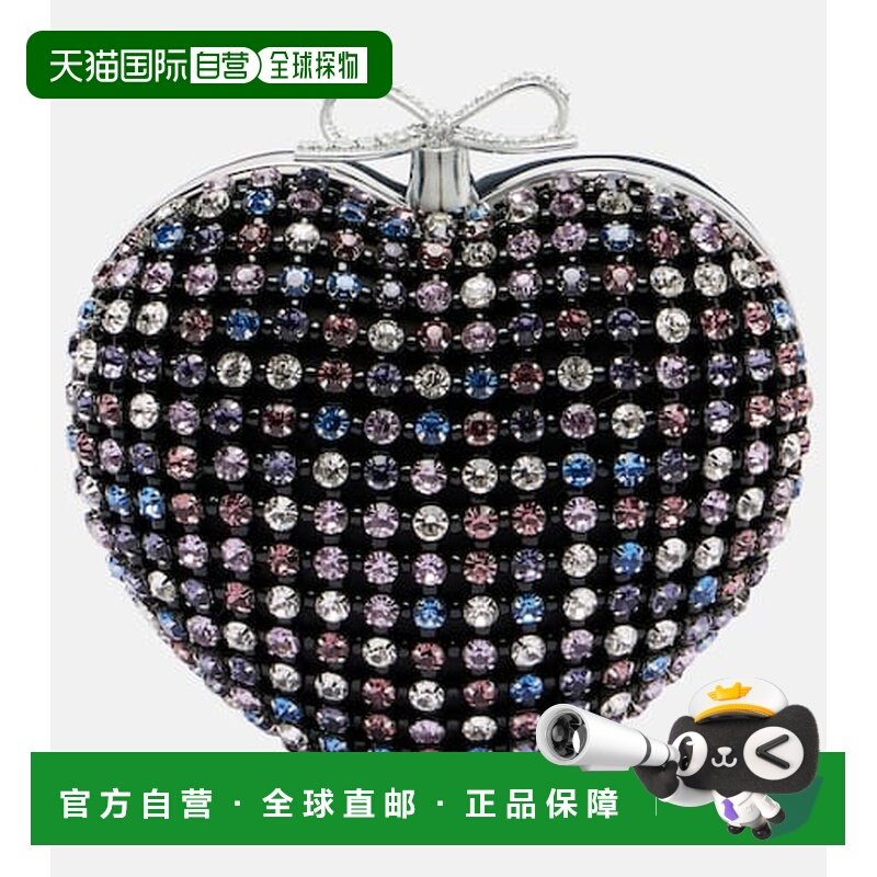 1h可退 潮奢 Self-Portrait 女士 水晶装饰手包 colorful花色 舒