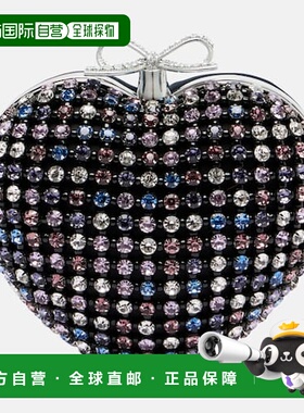 1h可退 潮奢 Self-Portrait 女士 水晶装饰手包 colorful花色 舒