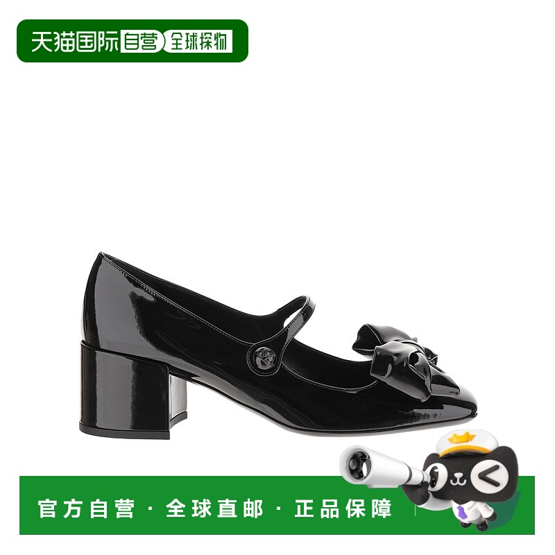 1h可退 VALENTINO 女士高跟鞋 WS0KT3PJI0NO AW2024 黑色 蝴蝶结