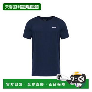 PALM ANGELS 男士T恤 PLA1UMBTS01SI0NAVY CO 深棕色男装