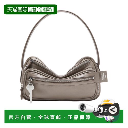 ACNE STUDIOS 男士斜挎包 C10240CGZ SS2025 灰色 小号Camero单肩