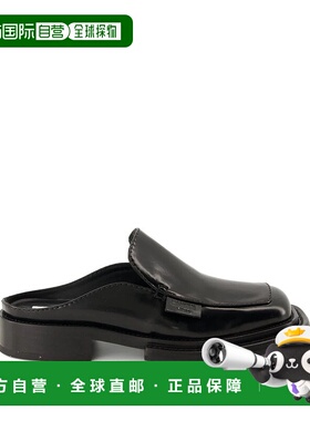 1h可退 MOSCHINO 女士凉鞋 MA10453M0NMJ0000 AW2025 黑色拖鞋