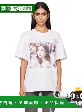 1h可退 潮奢 Doublet 女士 白色 Before After Idol T 恤 24AW42C