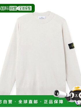 STONE ISLAND Logo 臂章针织圆领毛衣毛衣5100045S00B4V0M93男