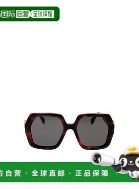 FENDI 女士眼镜 FE40139I53A AW2024 灰色 方形太阳镜