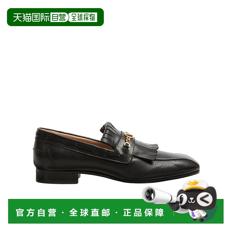 1h可退 VALENTINO 男士商务正装鞋 YS0L05VMH0NO SS2025 黑色男鞋