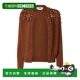 Wool FENDI cardigan AW2025 棕色 女士针织衫 FZE543AUZWF1T6K
