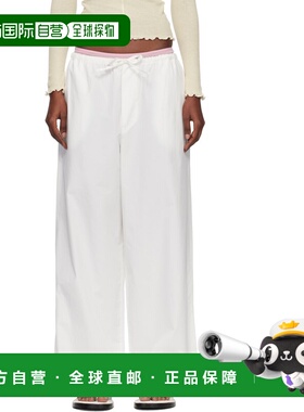 1h可退 潮奢 Baserange 女士 白色 Kolla 长裤 TRKO
