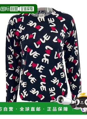 1h可退 MOSCHINO 女士针织毛衣 WS6G101X08650013 AW2021 黑色