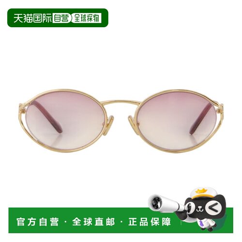 MIU MIU 男士太阳镜 0MU52YS5AK06S54 AW2026 金色