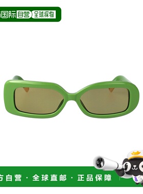 JACQUEMUS 女士眼镜 JAC11C3SUN CO 绿色 徽标太阳镜