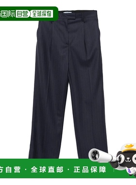 PRADA 女士休闲裤 P277I16PSSOOOF0008 CO 蓝色 Pinstriped Pants