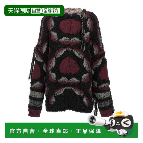 1h可退 ETRO 女士针织衫 WRKE0195AQ045S9001 AW2024 黑色 长袖针