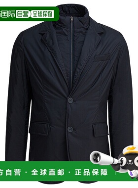 HERNO 男士西服 GA000168U12456Z9200 AW2025黑色西装外套