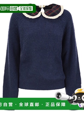 1h可退 潮奢 Mc2 Saint Barth 女士 CALIA 罗纹天鹅绒领蝴蝶结套