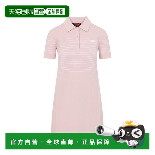 GUCCI 女士连衣裙 818744XKENZ6011 SS2025 紫色 MINI DRESS COMP